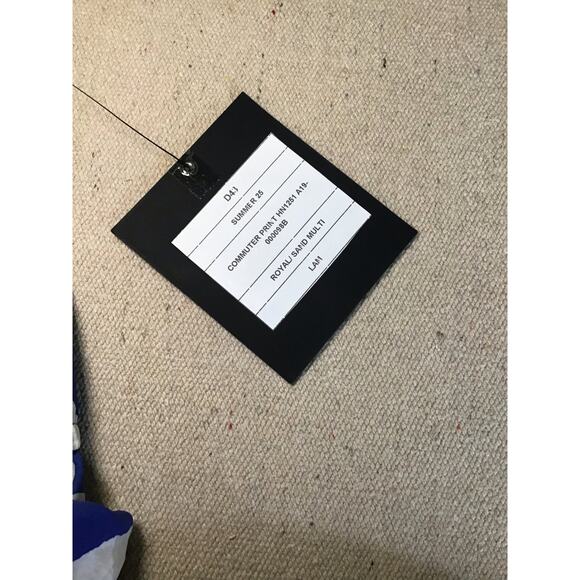 Halston Women Sleeveless Printed Dress With Angled Hem Sz. Sm NWT Blue Designer - Picture 5 of 8